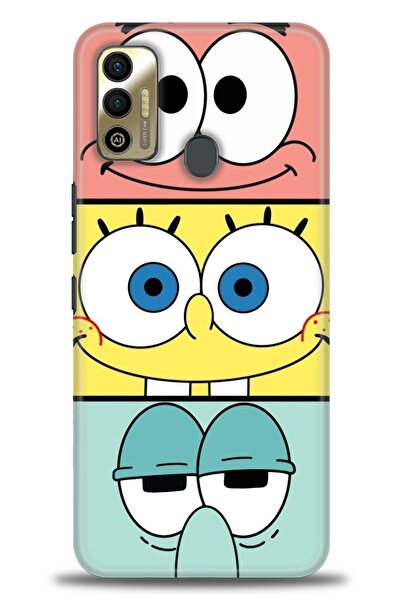 kılıfevreni غطاء متوافق مع هاتف Tecno Spark 7T A+ Plus HD مطبوع - غطاء من الس...