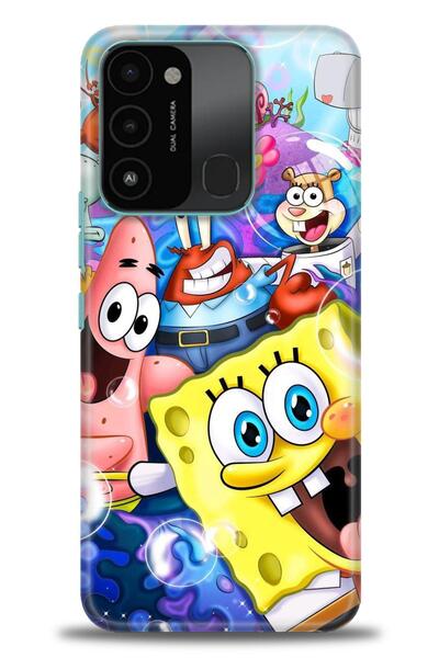 kılıfevreni غطاء متوافق مع هاتف Tecno Spark 8C A+ Plus غطاء HD مطبوع - غطاء م...