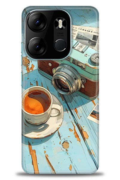 kılıfevreni حافظة متوافقة مع هاتف Tecno Spark Go 2023 A+ Plus + واقي شاشة من ...