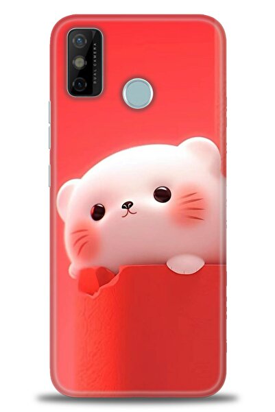 kılıfevreni غطاء متوافق مع هاتف Tecno Spark 6 Go A+ Plus HD مطبوع - غطاء سيلي...