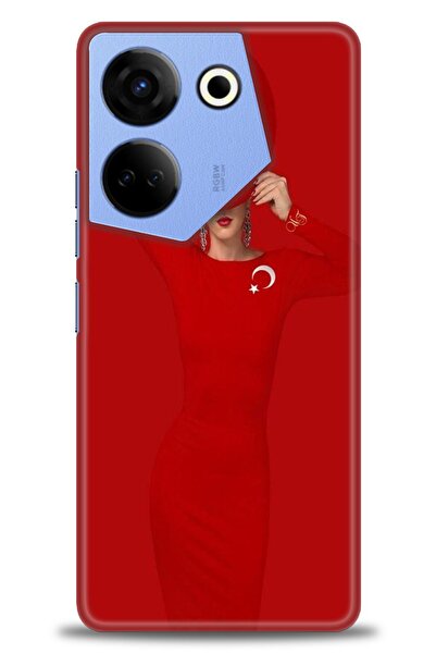 kılıfevreni حافظة تكنو كامون 20 برو 4G متوافقة مع A+ بلس + واقي شاشة سيراميك ...