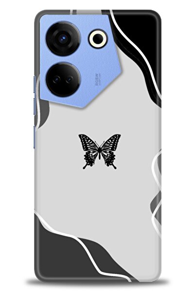 kılıfevreni حافظة تكنو كامون 20 برو 5G متوافقة مع A+ بلس + واقي شاشة سيراميك ...