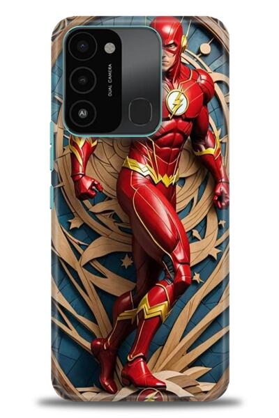 kılıfevreni غطاء متوافق مع هاتف Tecno Spark 8C A+ Plus HD مطبوع - غطاء من الس...