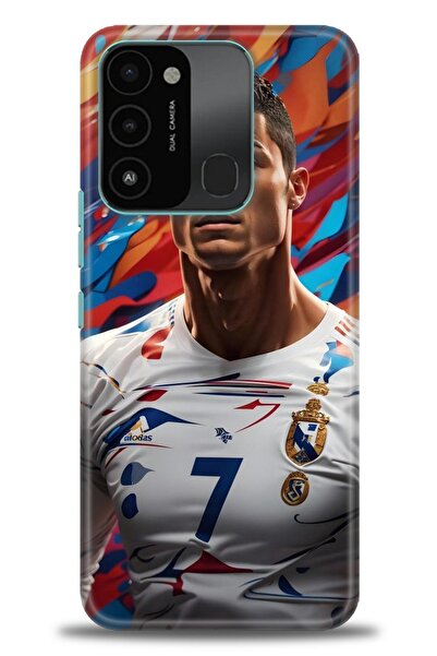 kılıfevreni غطاء متوافق مع هاتف Tecno Spark 8C A+ Plus HD مطبوع - غطاء من الس...