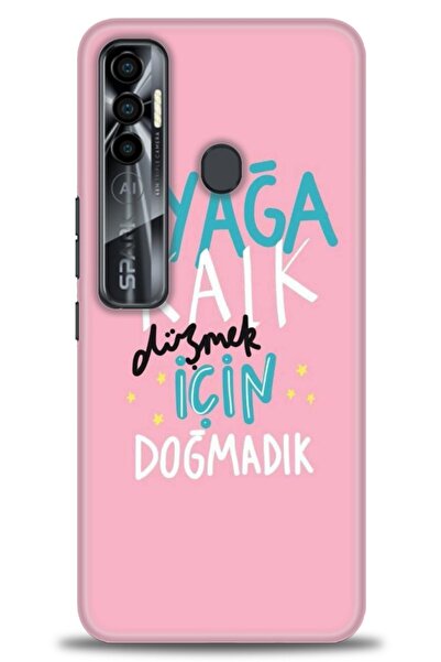 kılıfevreni غطاء متوافق مع هاتف Tecno Spark 7 Pro A+ Plus غطاء HD مطبوع - غطا...