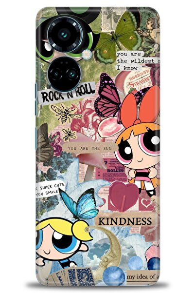 kılıfevreni غطاء متوافق مع هاتف Tecno Camon 19 Pro A+ Plus غطاء HD مطبوع - غط...