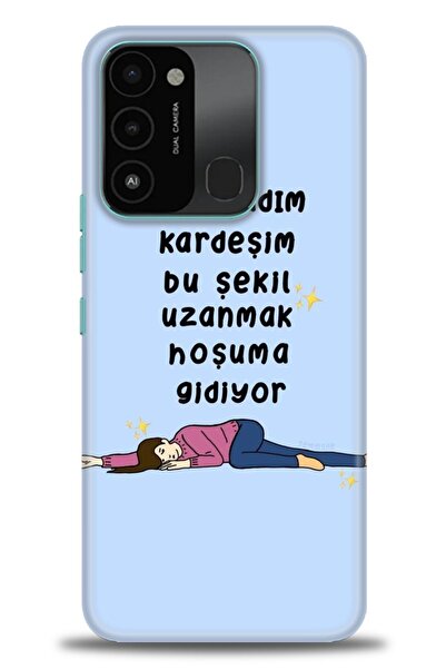 kılıfevreni غطاء متوافق مع هاتف Tecno Spark 8C A+ Plus HD مطبوع - غطاء من الس...