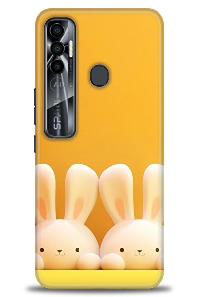 kılıfevreni غطاء متوافق مع هاتف Tecno Spark 7 Pro A+ Plus غطاء HD مطبوع - غطا...