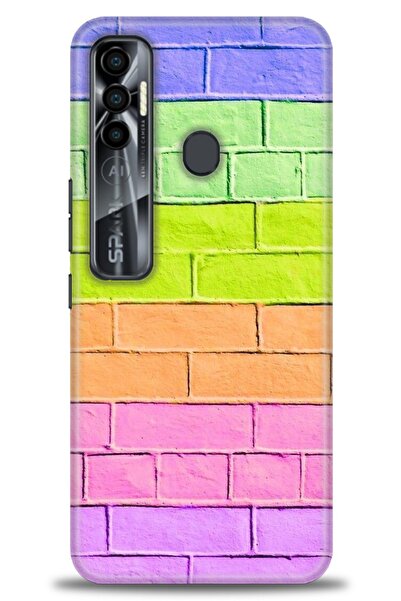 kılıfevreni غطاء متوافق مع هاتف Tecno Spark 7 Pro A+ Plus غطاء HD مطبوع - غطا...