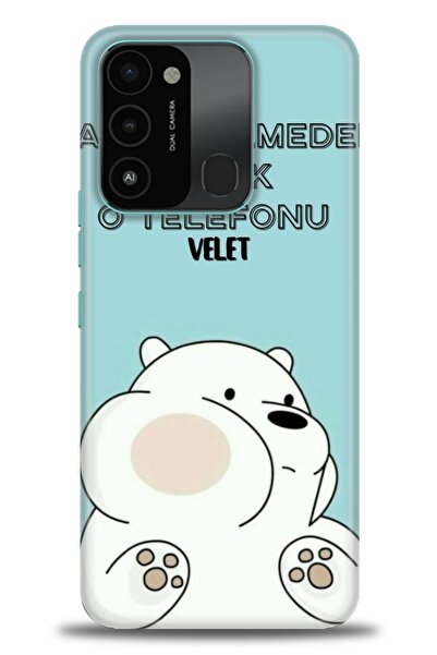 kılıfevreni غطاء متوافق مع هاتف Tecno Spark 8C A+ Plus غطاء HD مطبوع - غطاء م...