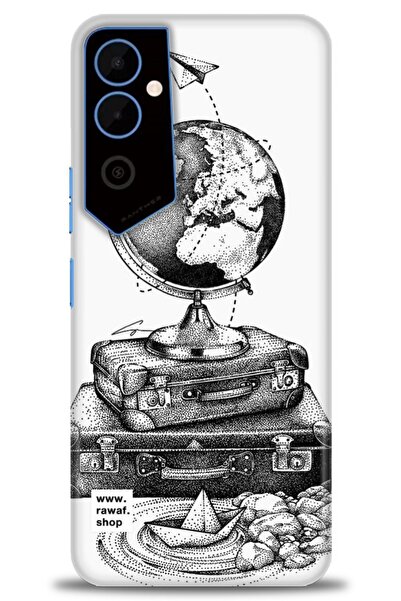 kılıfevreni غطاء متوافق مع هاتف Tecno Pova Neo 2 A+ Plus غطاء HD مطبوع - غطاء...