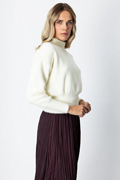 ON Stand Collar Plush Sweater-63313