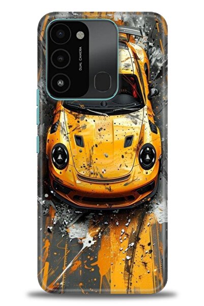 kılıfevreni غطاء متوافق مع هاتف Tecno Spark 8C A+ Plus HD مطبوع - غطاء من الس...