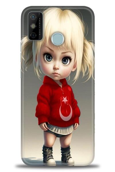 kılıfevreni غطاء متوافق مع هاتف Tecno Spark 6 Go A+ Plus غطاء HD مطبوع - غطاء...