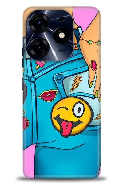 kılıfevreni غطاء متوافق مع هاتف Tecno Spark 10 Pro A+ Plus HD مطبوع - غطاء من...