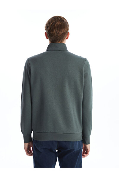 LC Waikiki Ανδρικό χοντρό φούτερ με ψηλό γιακά και μακριά μανίκια