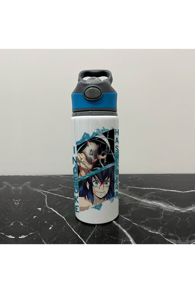 Define Moyas Demon Slayer Inosuke Cold Water Bottle with Straw