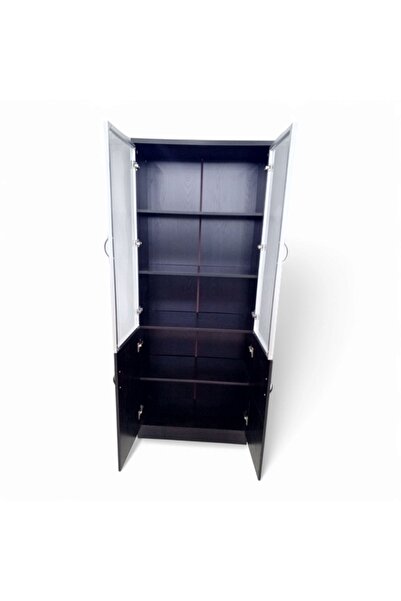 concent Practical and elegant file cabinet made of high-quality MDF wood in brown color