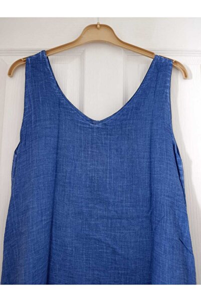 anne moda ankara ROCHIE AUTENTICA... Bretele groase, 100% bumbac pur spalat, decolteu in V, strat dublu