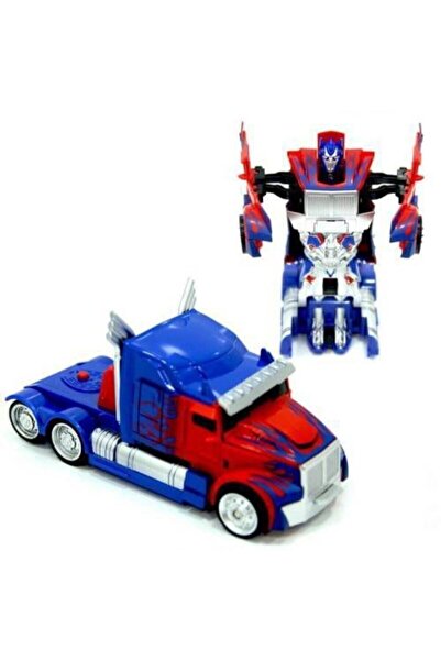 NEWBRENDHOME Eğitici Erkek Çocuk Oyuncak Transformers Optimus Prime Dönüşebilen Robot Araba Oyuncak Egitici Oyunc