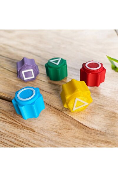 OMZ ألعاب تعليمية، مجموعة من 5 أحجار، لعبة الحبار، لعبة خمسة أحجار، لعبة حجر ...