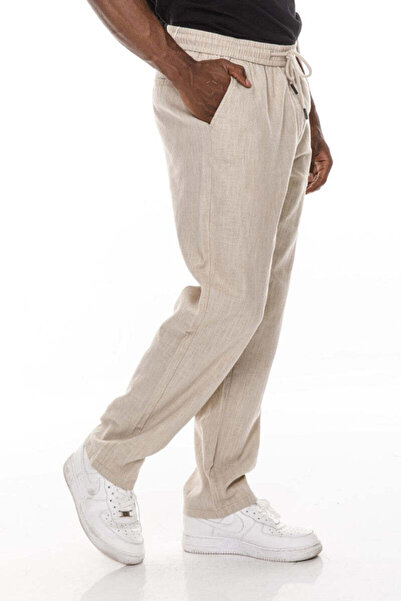 Jeanspro JEANS PRO light Beige Loose Fit Pants