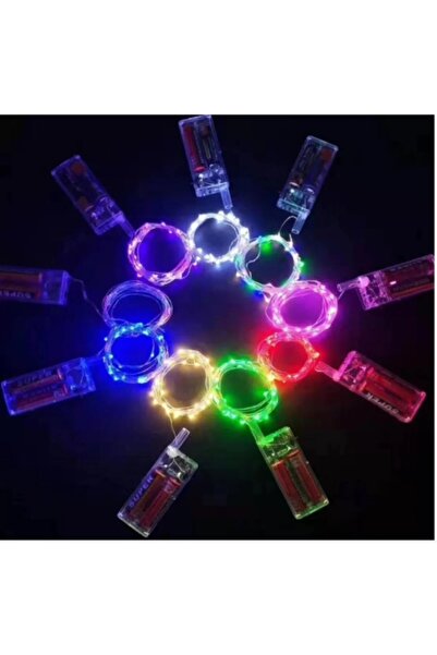 NEWBRENDHOME Eğitici Erkek Çocuk Oyuncak 10 Metre Karışık Renkli Peri Led Kız...