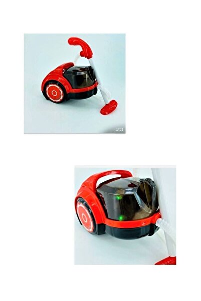 NEWBRENDHOME Educational Boy's Toy Light-Up Toy Vacuum Cleaner - Motion-Sensitive Light Sensor Electric