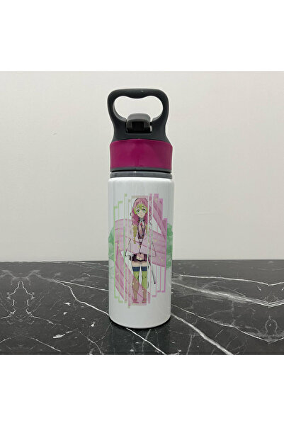 Define Moyas Demon Slayer Mitsuri Cold Water Bottle with Straw
