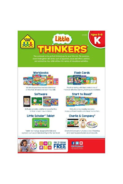 School Zone Publishing Little Thinkers: Kindergarten Deluxe Edition