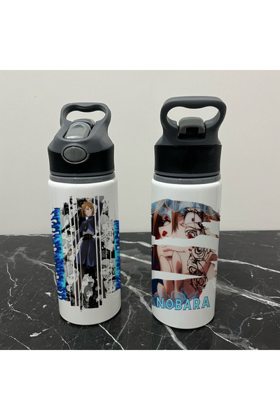 Define Moyas Jujutsu Kaisen Kugisaki Nobara Cold Water Bottle with Straw