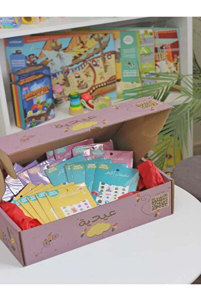 Kids skills عيدية 12 حبه ستيكرات اظافر-وردي