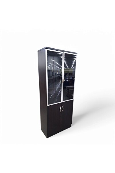 concent Practical and elegant file cabinet made of high-quality MDF wood in brown color