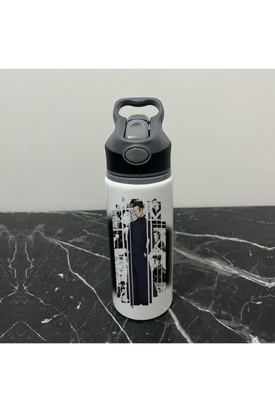 Define Moyas Jujutsu Kaisen Suguru Geto Cold Water Bottle with Straw