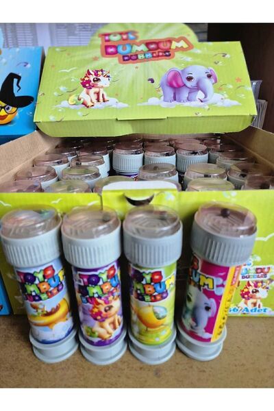 OMZ ألعاب تعليمية فقاعات رغوية بومبوم 36 قطعة لعبة للأطفال البنات والأولاد