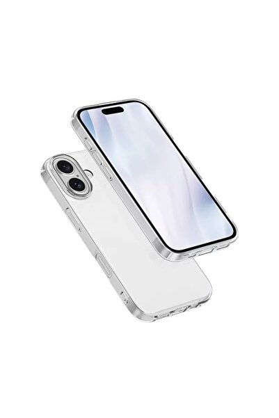 zore iPhone 17 Case Super Silicone Cover - Transparent
