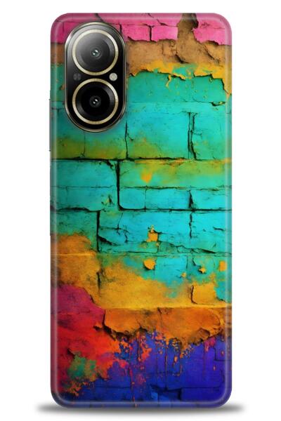 realme حافظة A+ Plus متوافقة مع 12 Lite 4G + واقي شاشة سيراميك غير قابل للكسر...