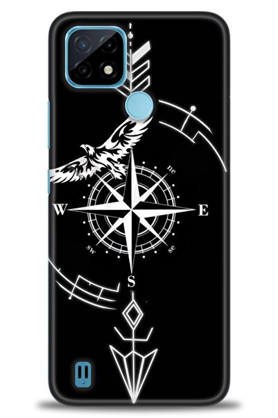 kılıfevreni غطاء متوافق مع هاتف Realme C21 A+ Plus HD مطبوع - غطاء من السيليك...