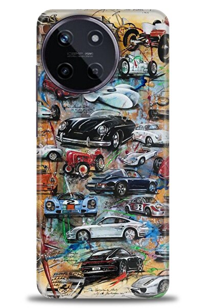 realme 11 حافظة متوافقة مع 4G A+ Plus + واقي شاشة سيراميك غير قابل للكسر - 483