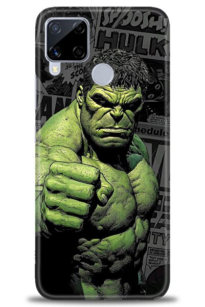 realme حافظة متوافقة مع C15 A+ Plus + واقي شاشة سيراميك غير قابل للكسر - 97