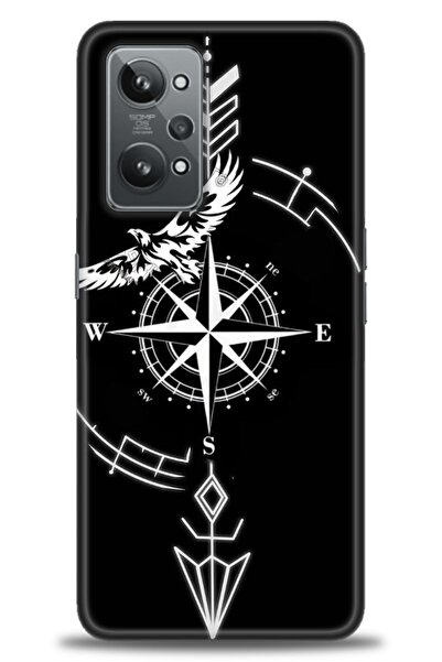 realme حافظة A+ Plus متوافقة مع GT2 + واقي شاشة سيراميك غير قابل للكسر - 90