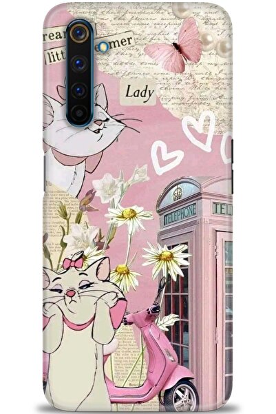 realme حافظة متوافقة مع 6 Pro A+ Plus + واقي شاشة سيراميك غير قابل للكسر - 218