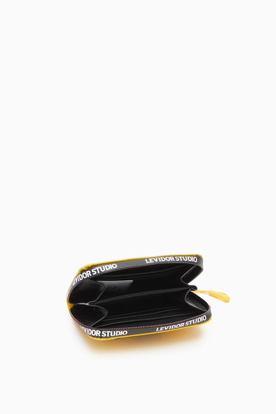 AYK'S Levidor Yellow Textile Women's Wallet 920003