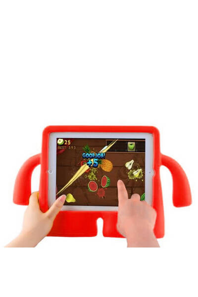 Alan Tech Galaxy Tab S10 Lite Zore Ibuy Tablet Case with Stand - Red Compatible