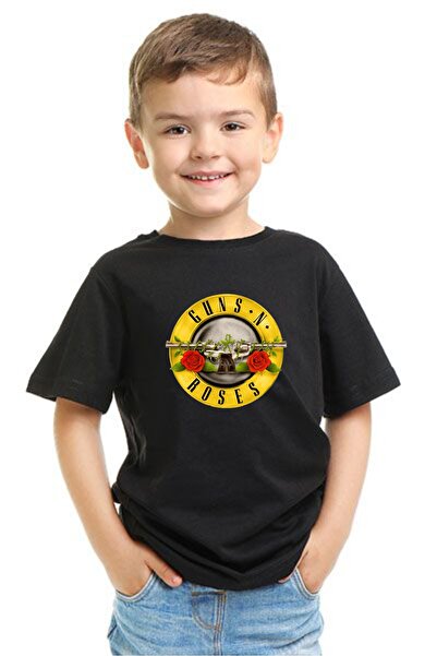 venüsdijital Tricou negru cu imprimeu Guns N Roses