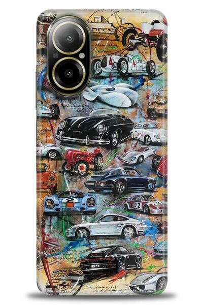 kılıfevreni جراب A+ Plus متوافق مع هاتف Realme 12 Lite 4G + واقي شاشة سيراميك...