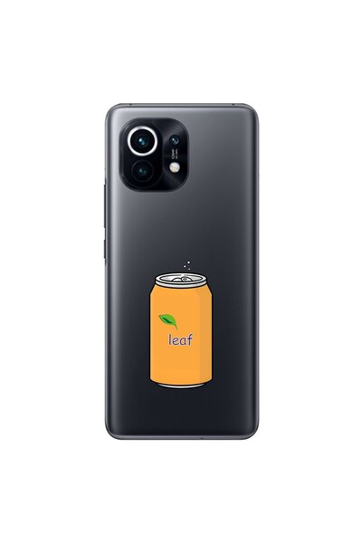 Dali Design Xiaomi Mi 11 Compatible Transparent Case Fast Food 3 Designs