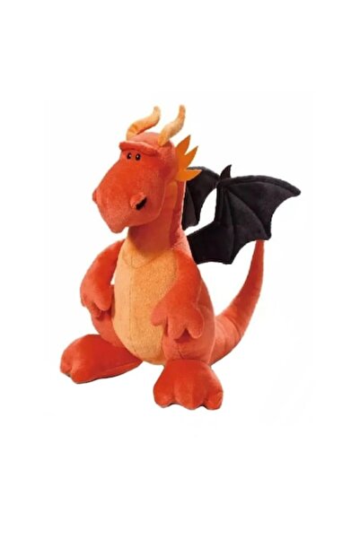 OEM Jucărie de pluș, dinozaur cu aripi, portocaliu, 37 cm