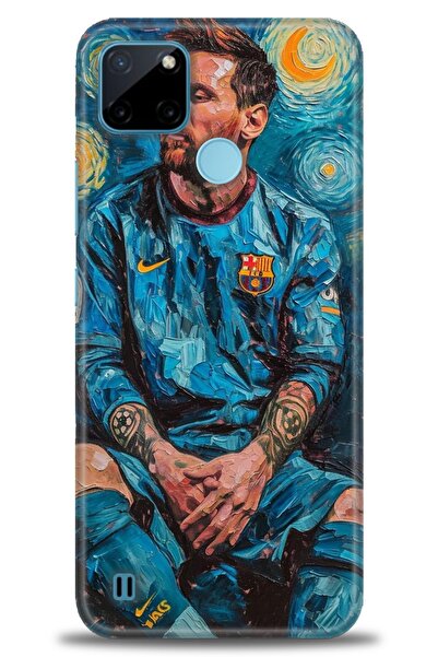 kılıfevreni غطاء متوافق مع هاتف Realme C21Y A+ Plus HD مطبوع - غطاء من السيلي...