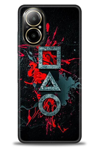 kılıfevreni جراب A+ Plus متوافق مع هاتف Realme 12 Lite 4G + واقي شاشة سيراميك...